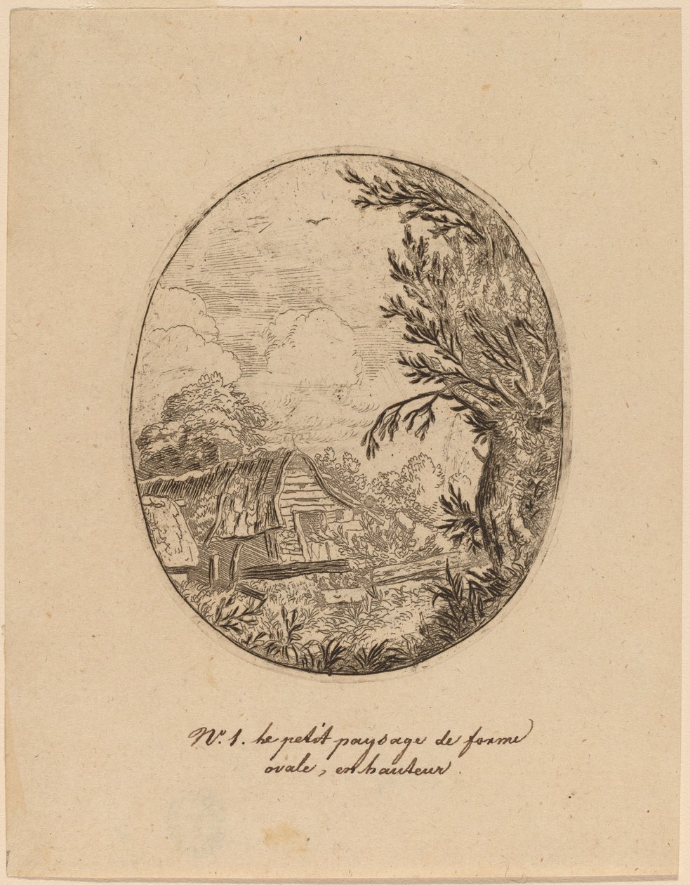 Hamlet entre les arbres - Allart van Everdingen