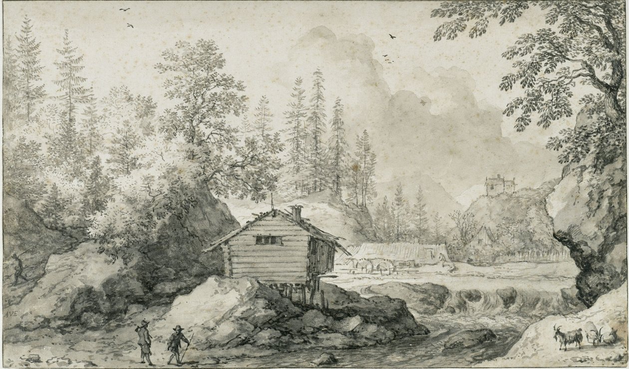 Paysage nordique - Allart van Everdingen
