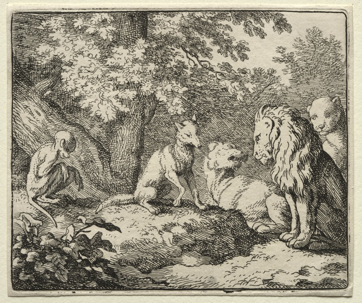 Renart le goupil : Autre faux témoignage de Renart - Allart van Everdingen