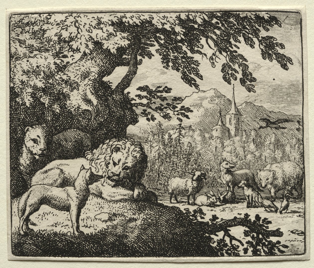 Reynard le renard : Reynard continue son histoire - Allart van Everdingen
