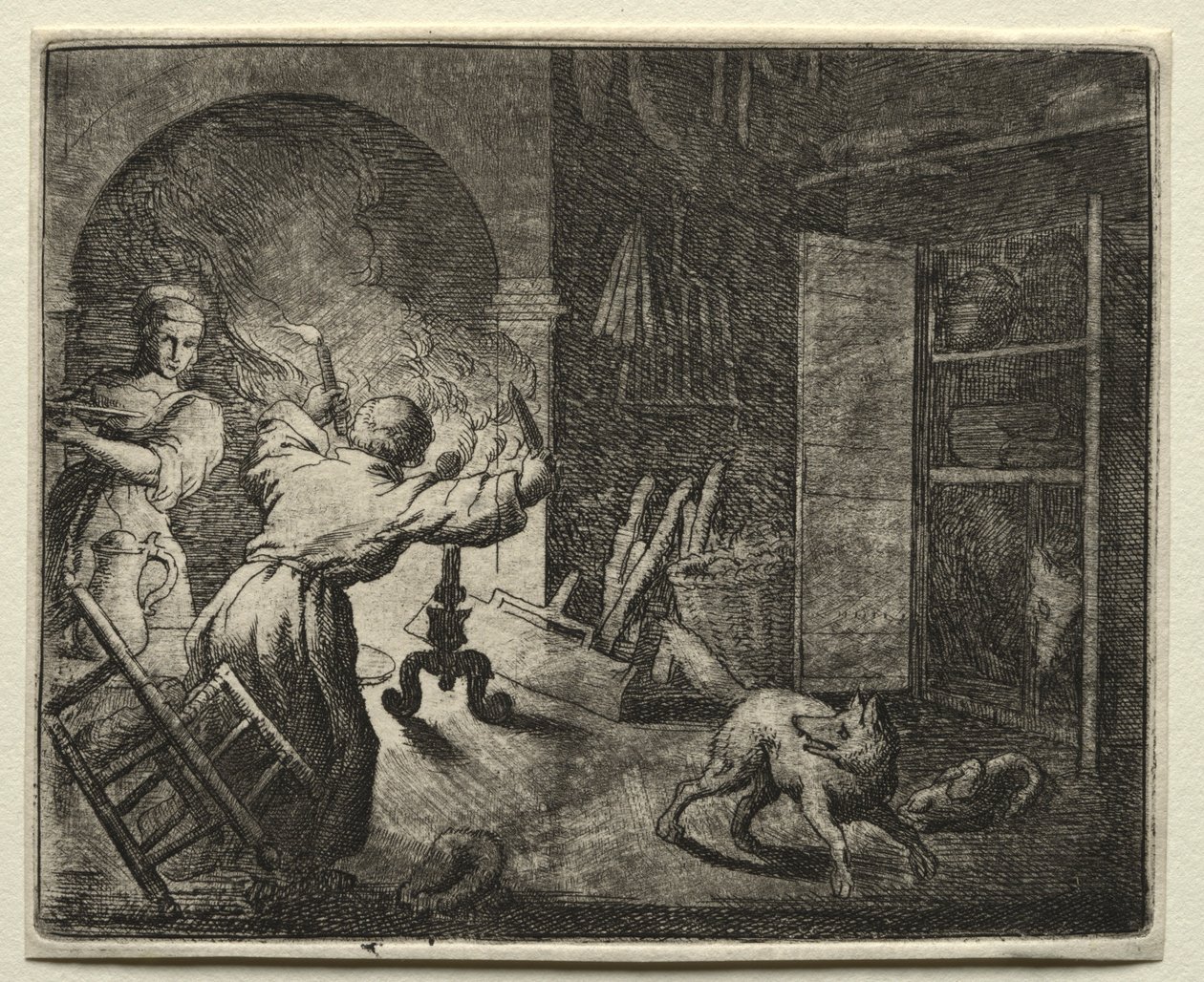 Reynard le Renard : Reynard vole un chapon - Allart van Everdingen