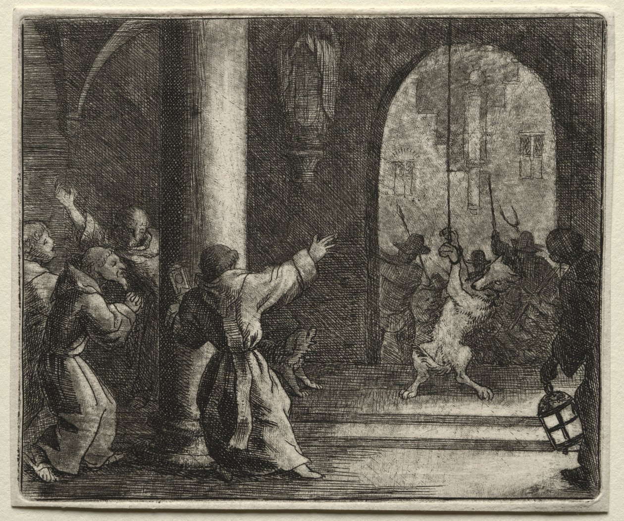 Renard le goupil : Renard trompe le loup - Allart van Everdingen