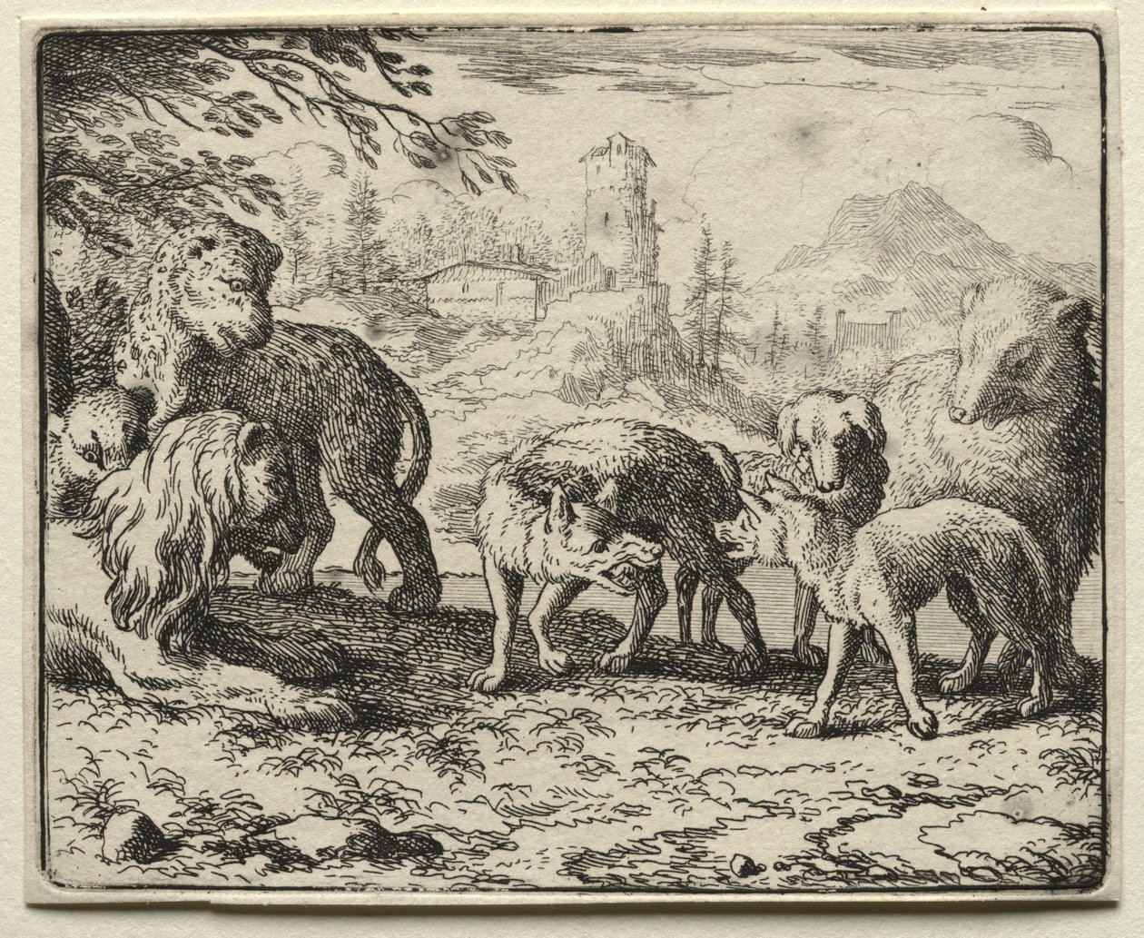Renart le goupil : La condamnation de Renart - Allart van Everdingen