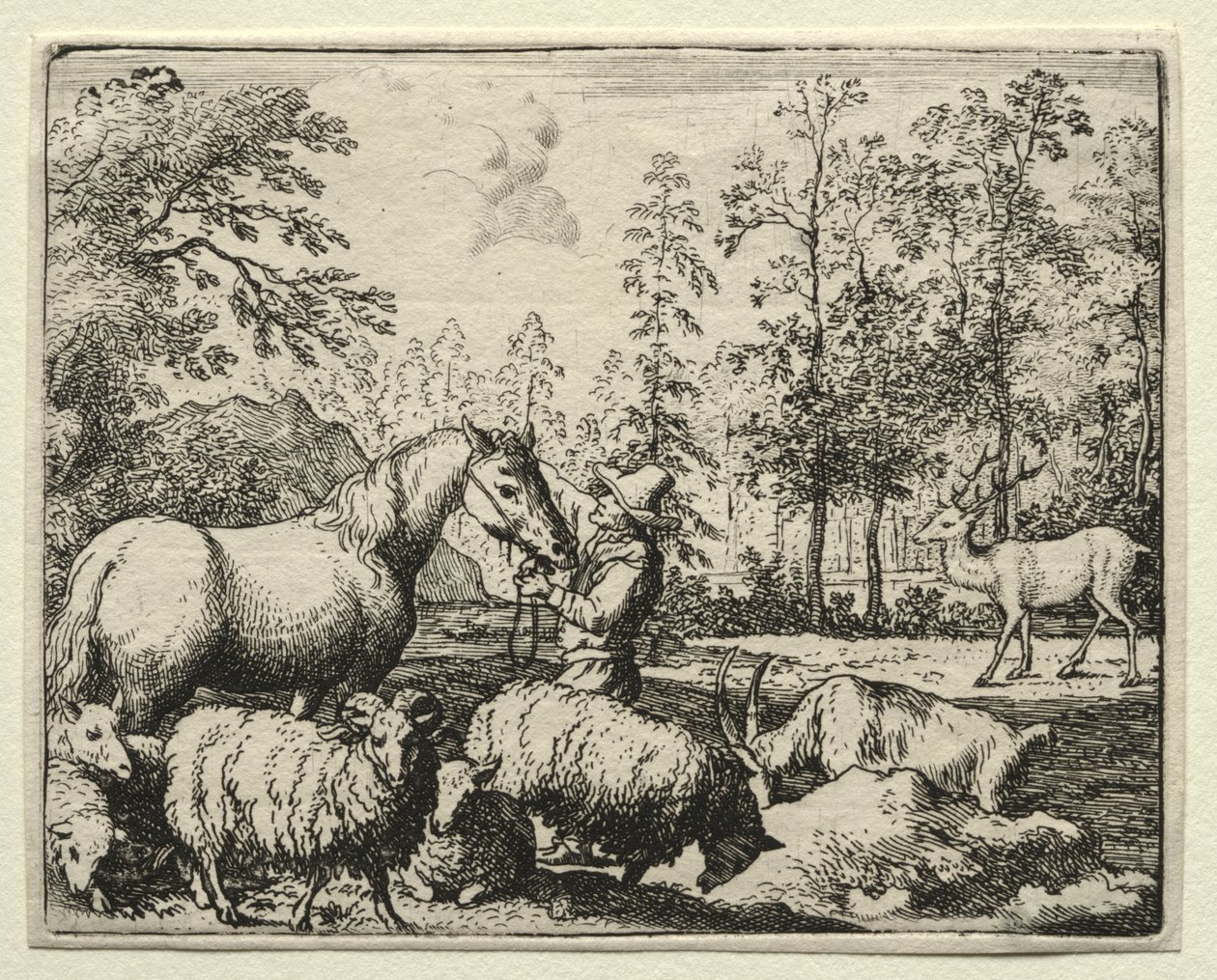 Renard le Goupil : Le Cheval Jaloux - Allart van Everdingen