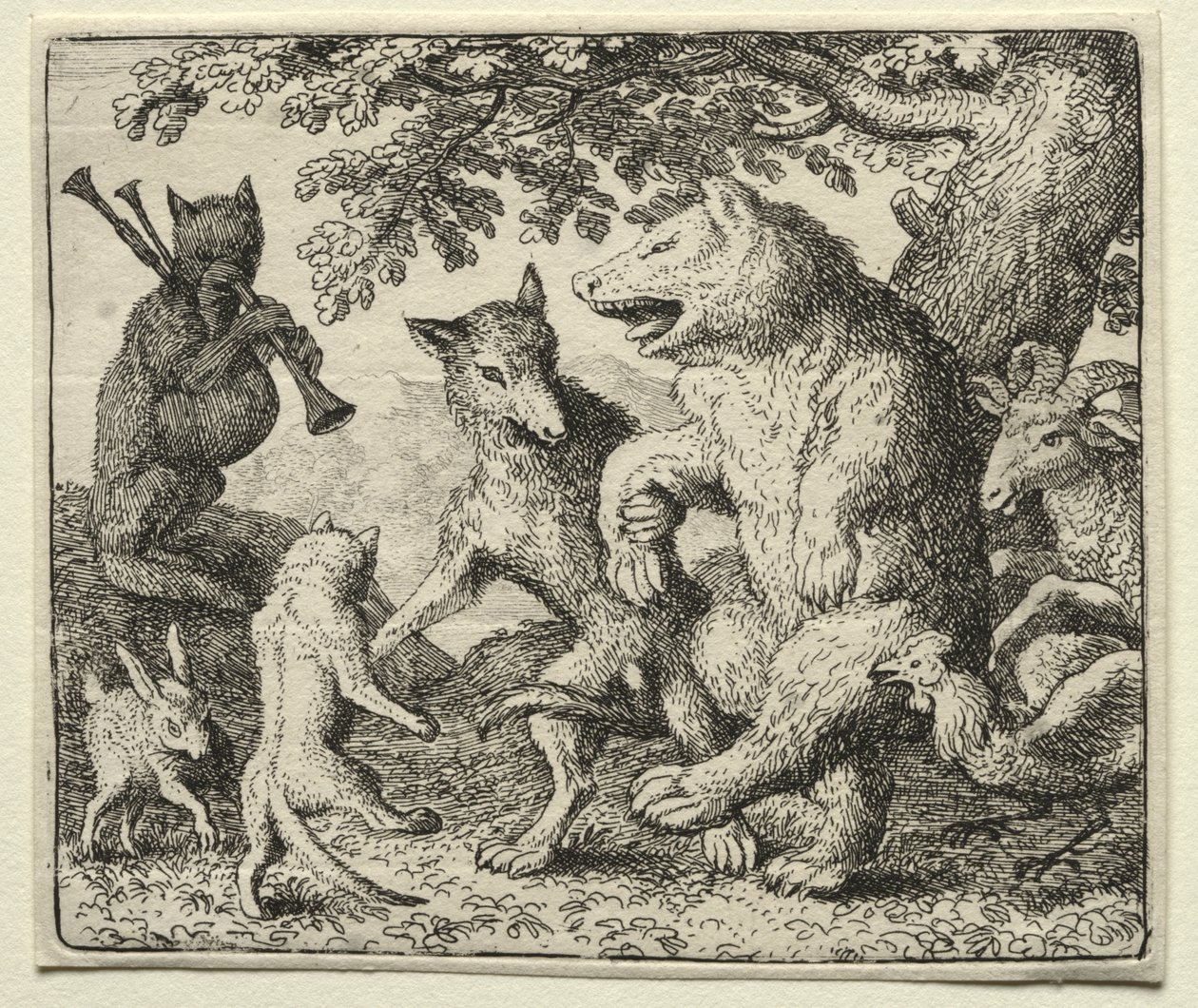 Renart le goupil : Le loup et l
