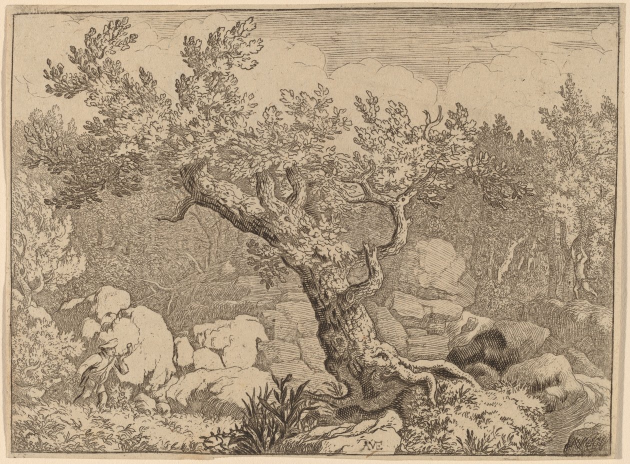 Chasseur près d