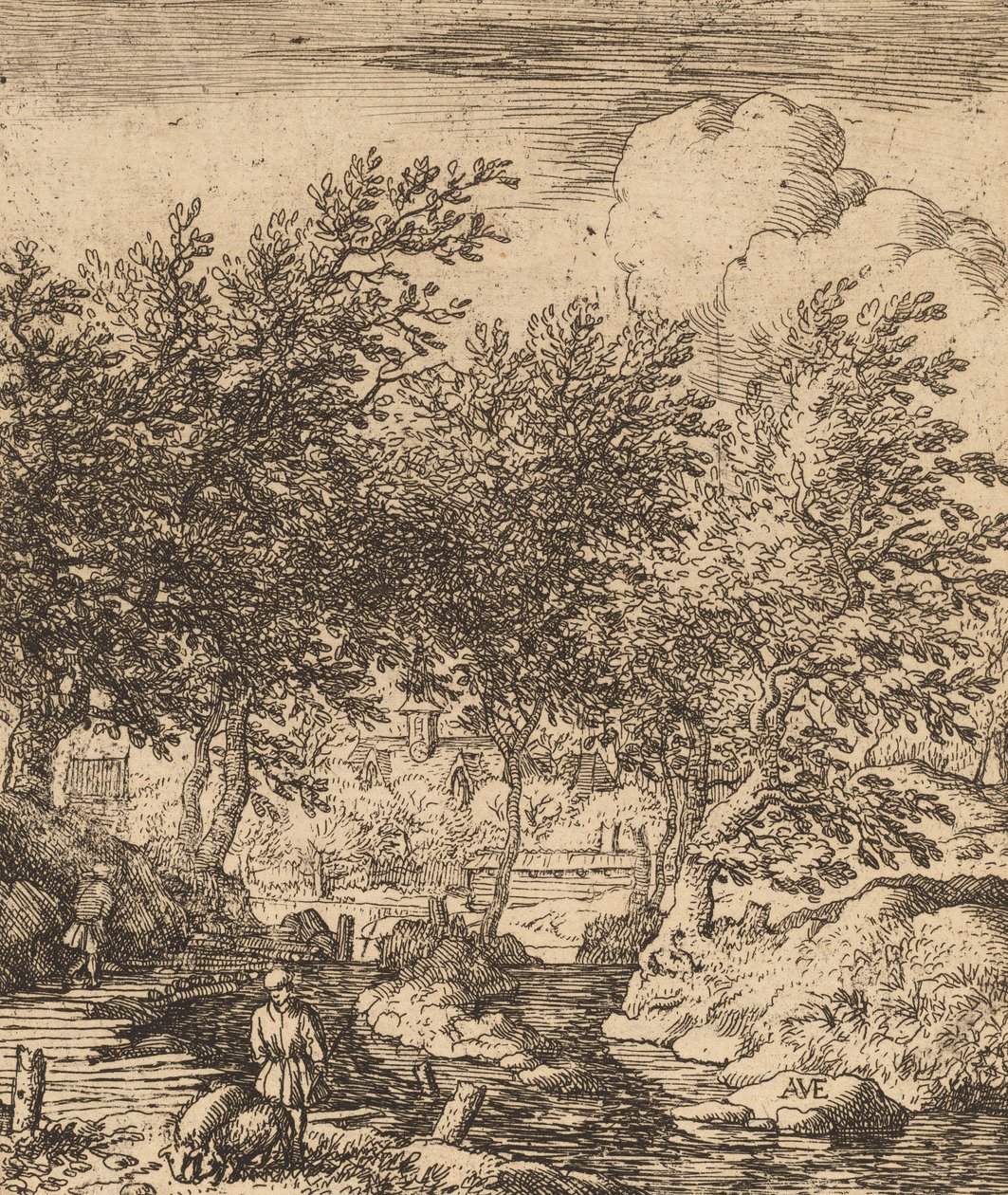 Porcher, probablement vers 1645-1656 - Allart van Everdingen
