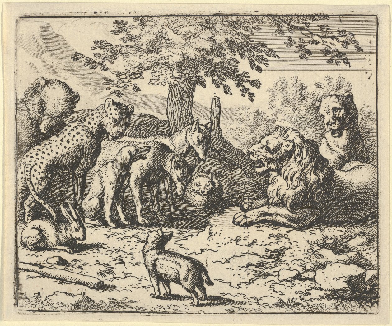 Le lion prend l