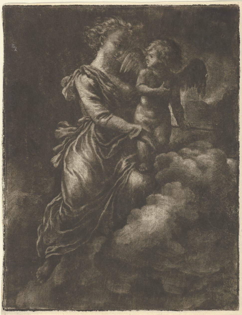 Vénus et Cupidon, 17ème siècle - Allart van Everdingen
