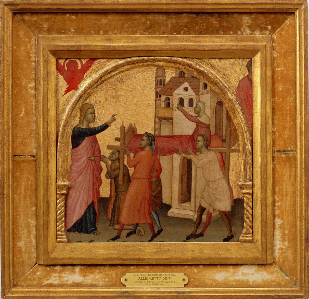 La Résurrection de Drusiana, vers 1370 - Allegretto Nuzi