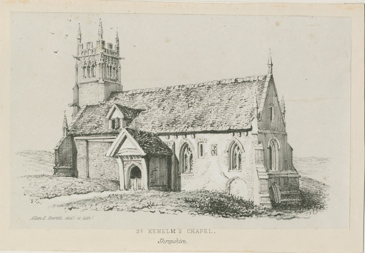 Clent - Chapelle de St. Kenelm - Allen Edward Everitt