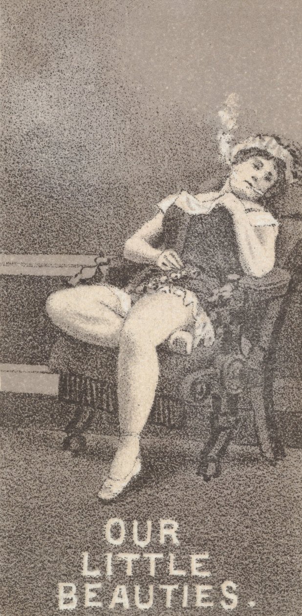 De la série Actrices N57 promouvant les cigarettes Our Little Beauties pour Allen & Ginter - Allen and Ginter