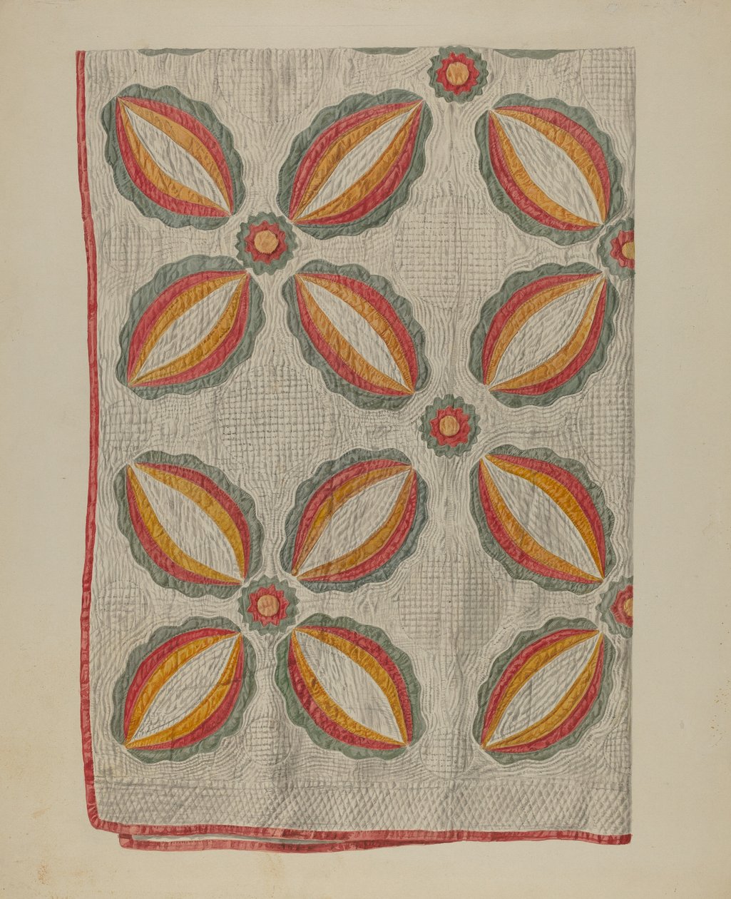 Quilt appliqué - Alois E. Ulrich