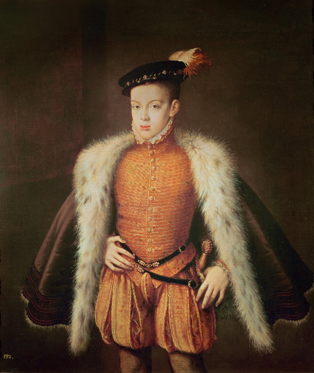 Don Carlos, prince des Asturies et du Portugal, vers 1558 - Alonso Sánchez Coello