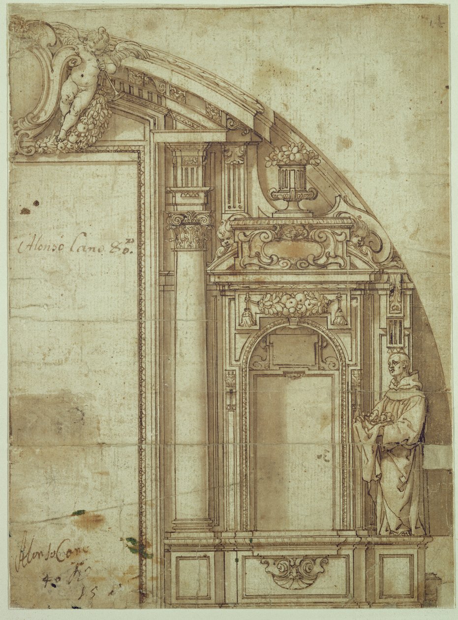 Étude architecturale - Alonso Cano