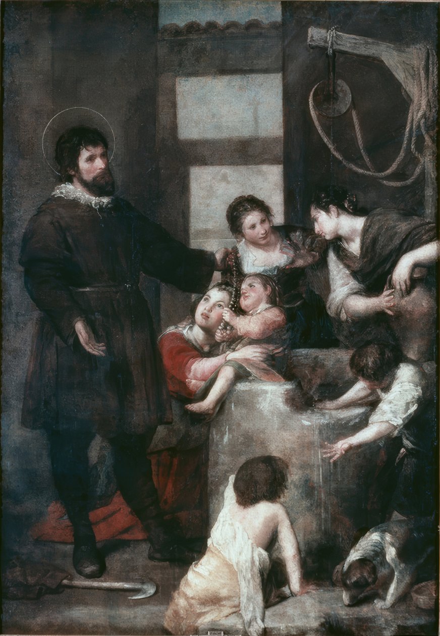 Le miracle de la fontaine - Alonso Cano
