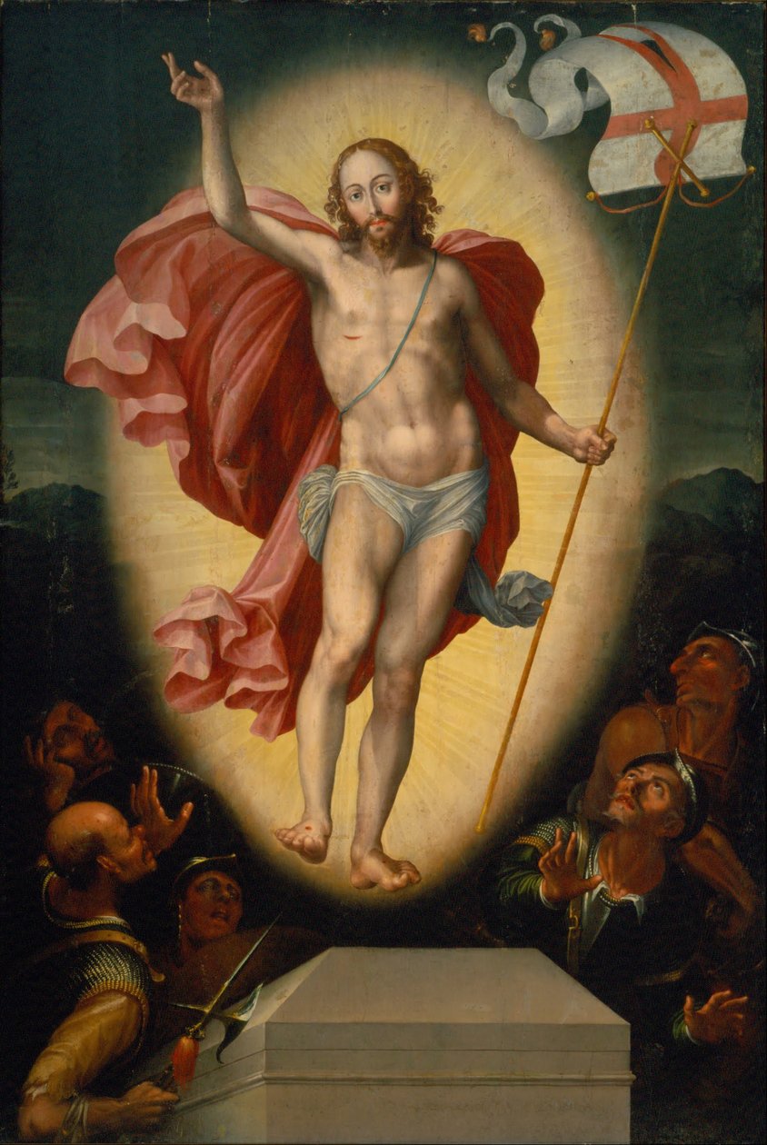 La résurrection du Christ - Alonso López de Herrera