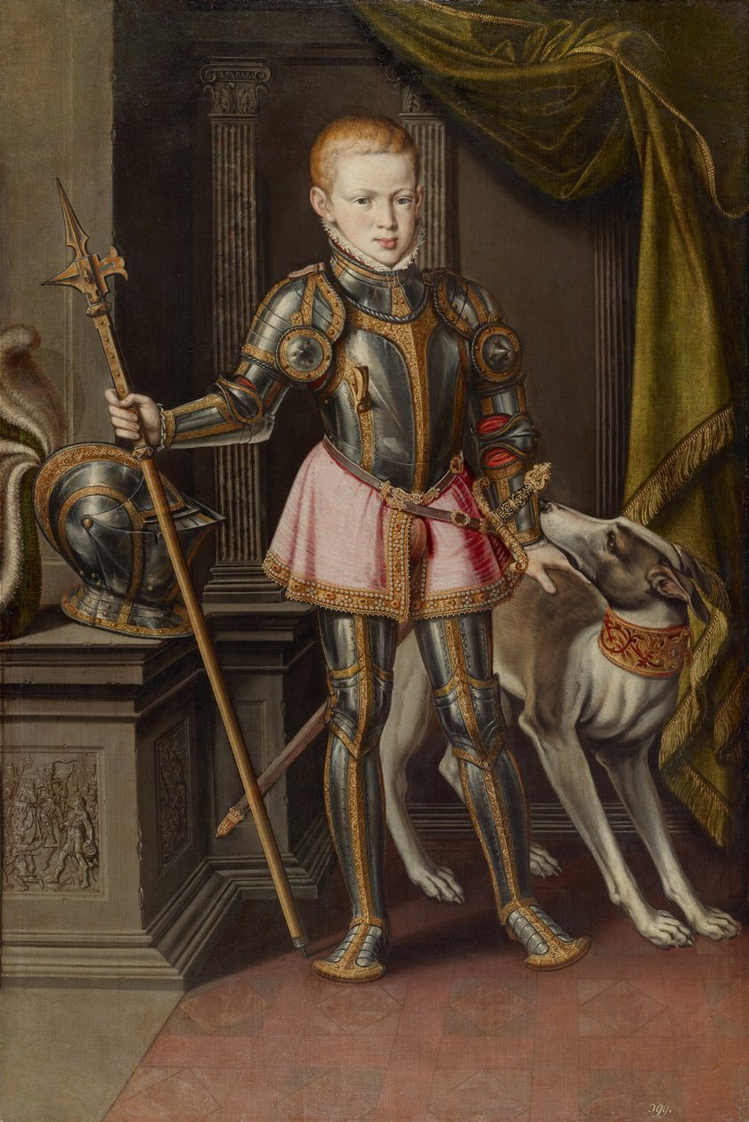 Roi Sébastien Ier du Portugal, ca 1562 - Alonso Sánchez Coello