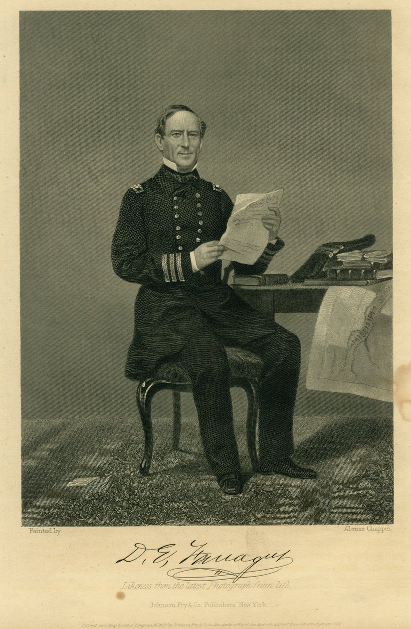 Adm. David Farragut (Union) - Alonzo Chappel