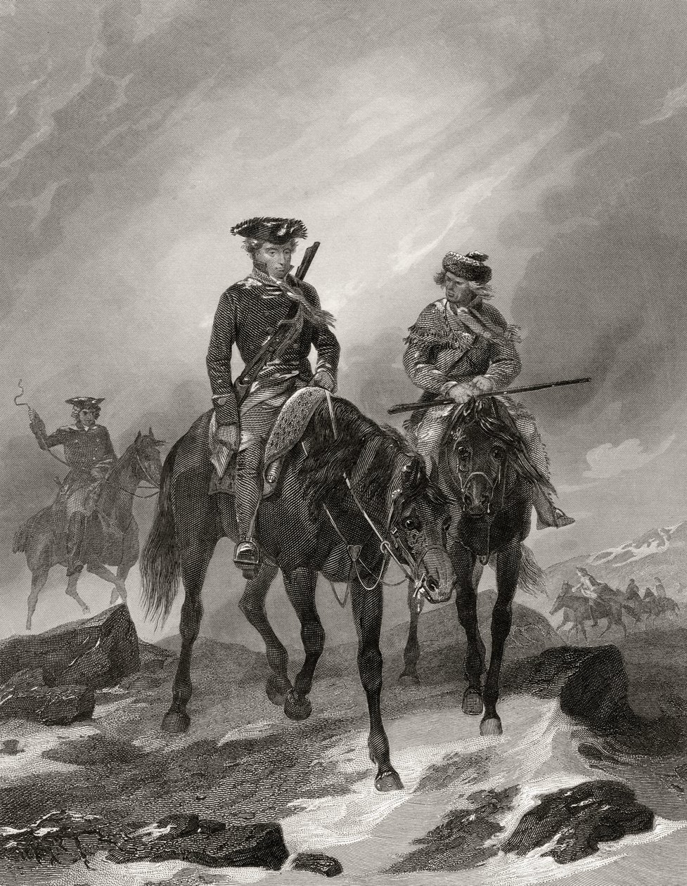George Washington en mission dans l