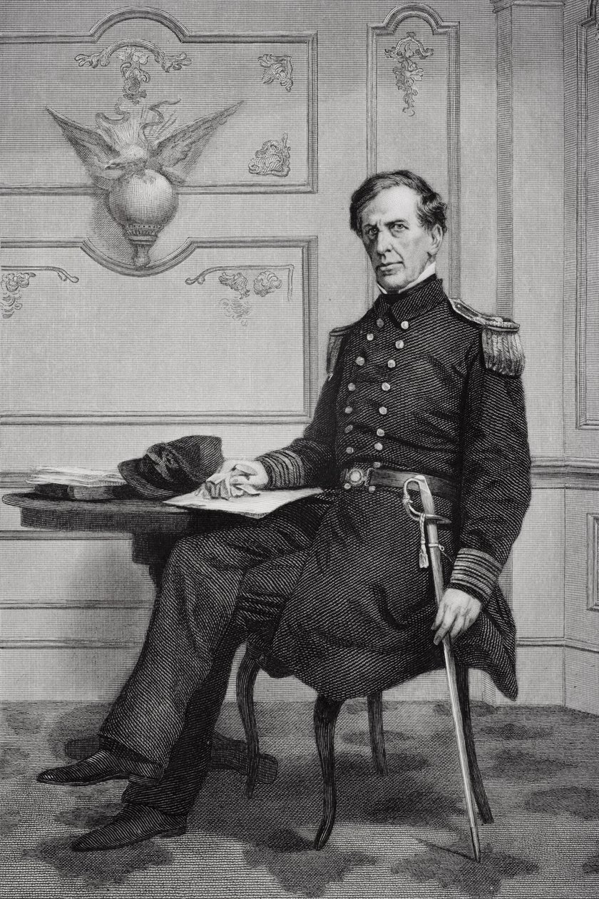 Portrait de Charles Wilkes - Alonzo Chappel