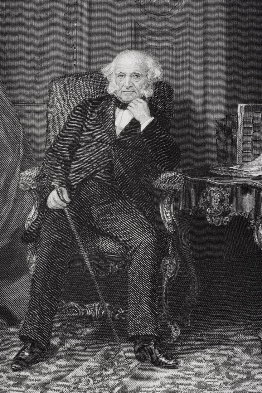 Portrait de Martin Van Buren (1782-1862) - Alonzo Chappel