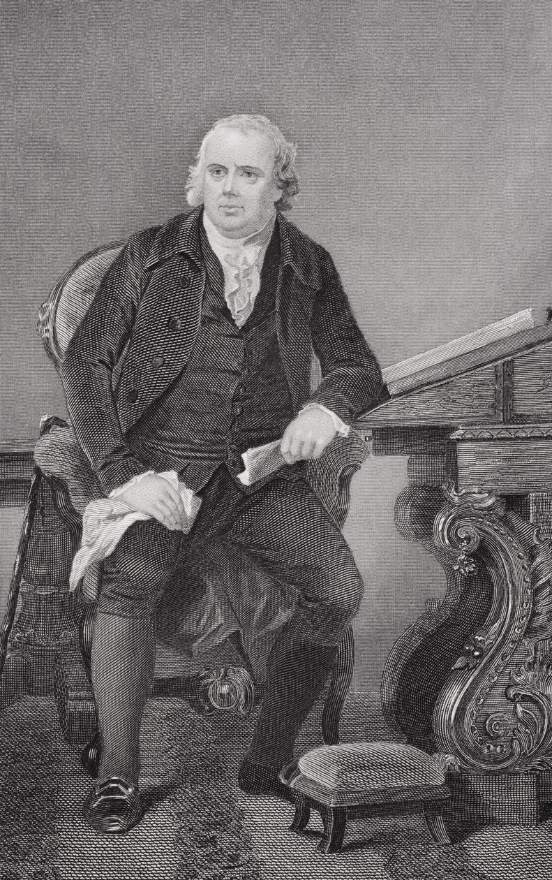 Portrait de Robert Morris (1734-1806) - Alonzo Chappel