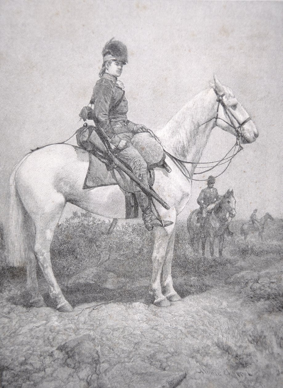 Henry Lee en 1780, illustration de Harper