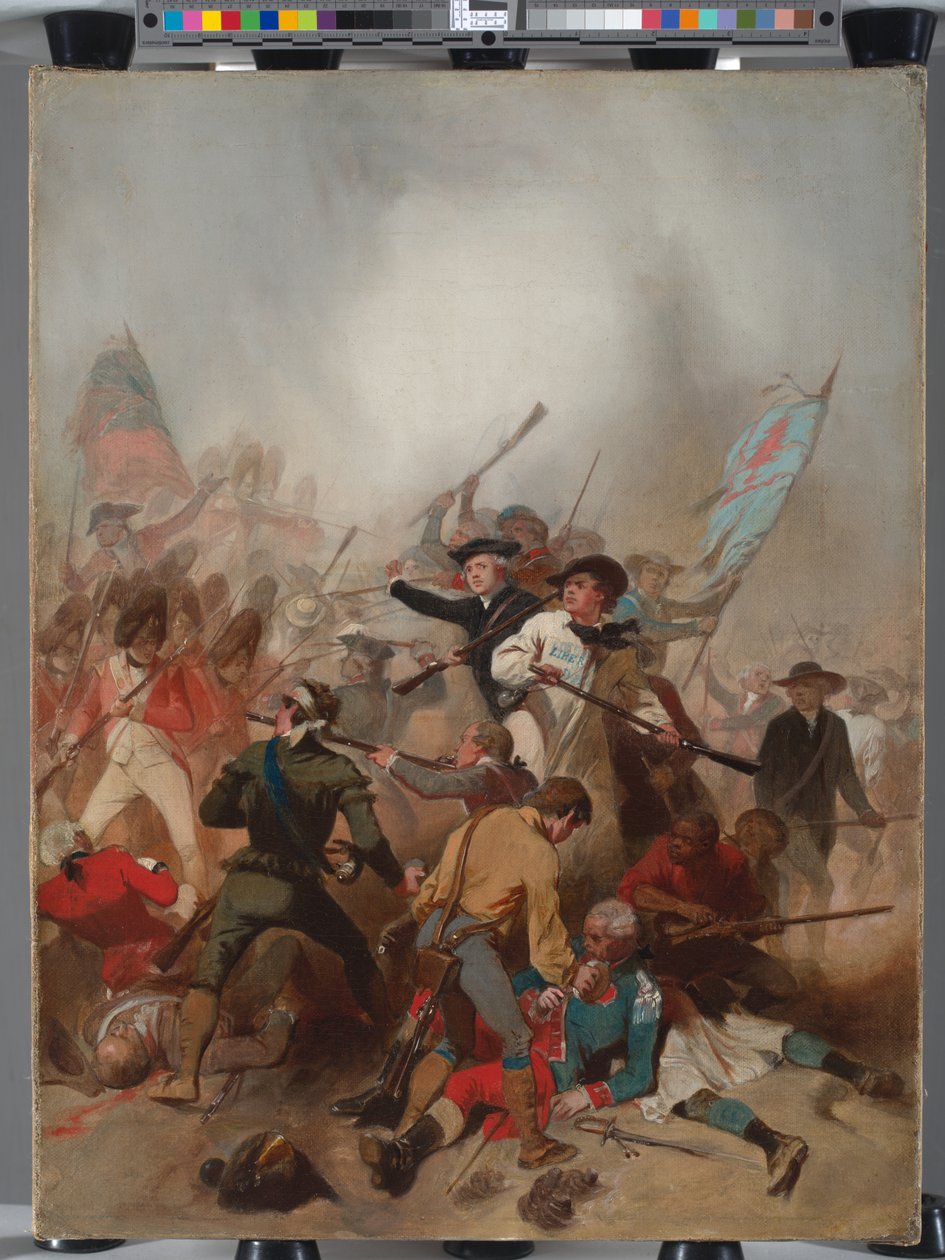 Bataille de Bunker Hill, 17 juin 1775, 1859 - Alonzo Chappel