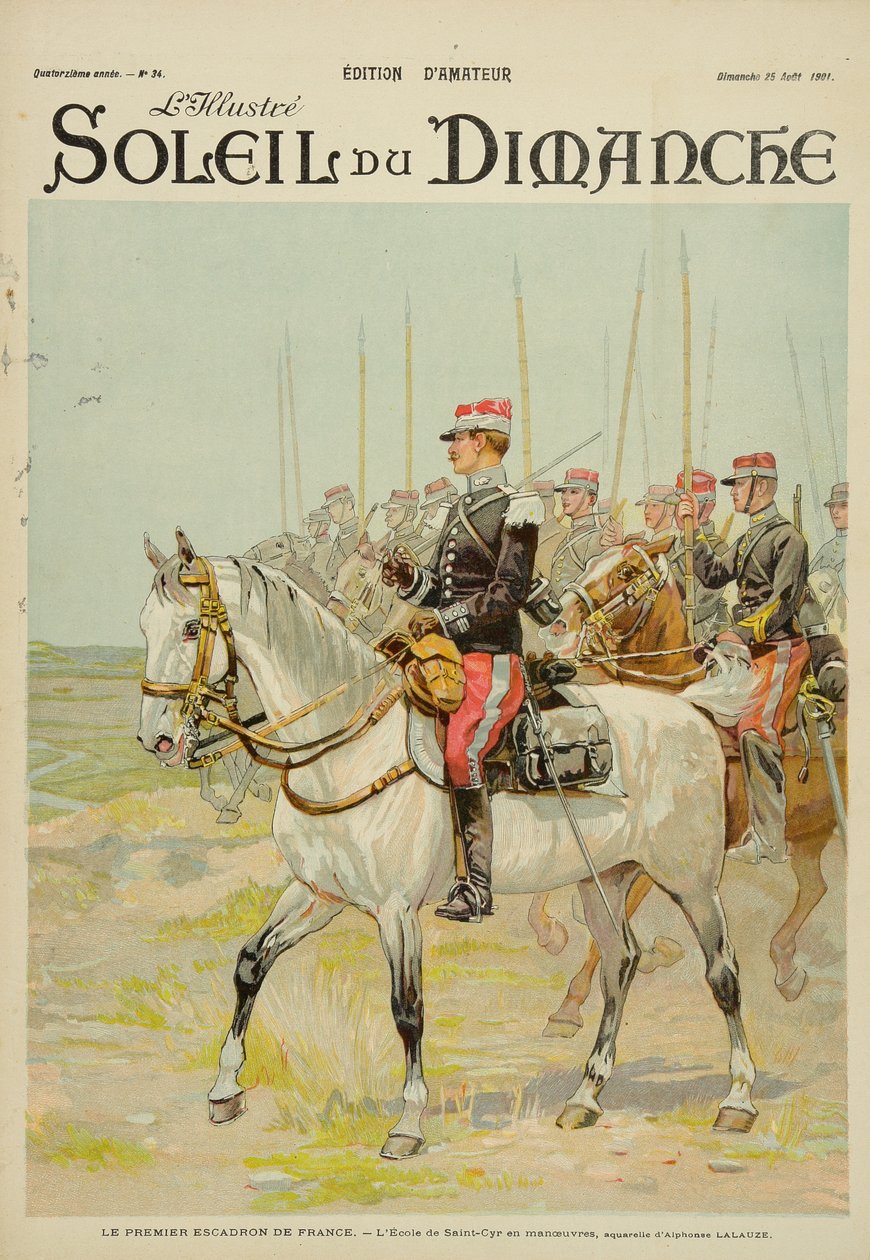 Le Premier Escadron de France, manœuvres de l
