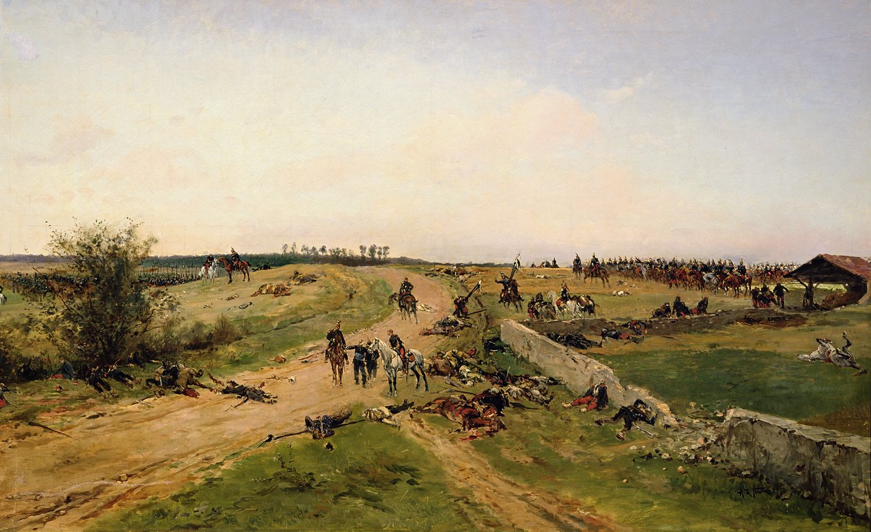 Scène de la guerre franco-prussienne - Alphonse Marie de Neuville