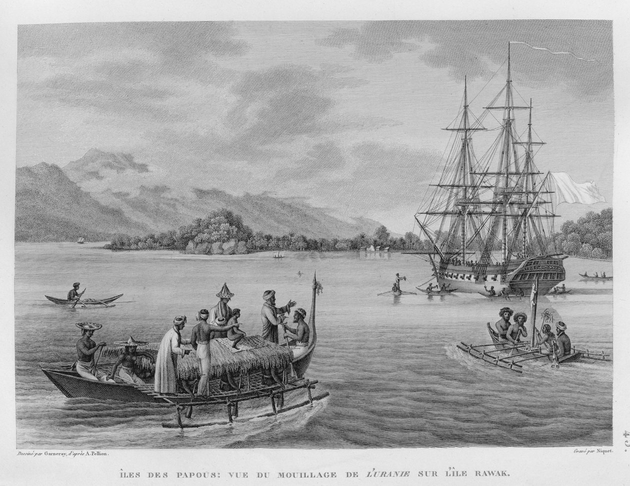 Les îles Papous : Vue de l