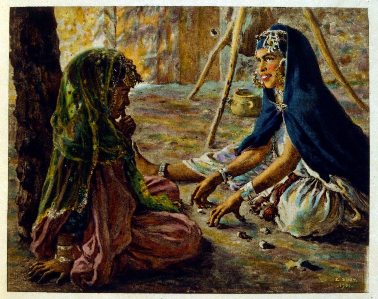 Illustration de Dinet tirée de 