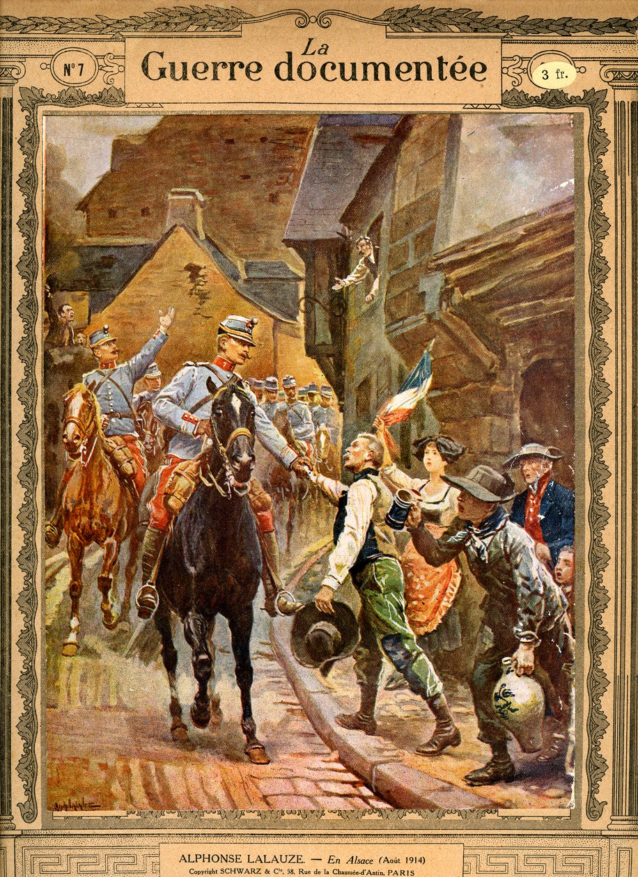 En Alsace - Alphonse Lalauze