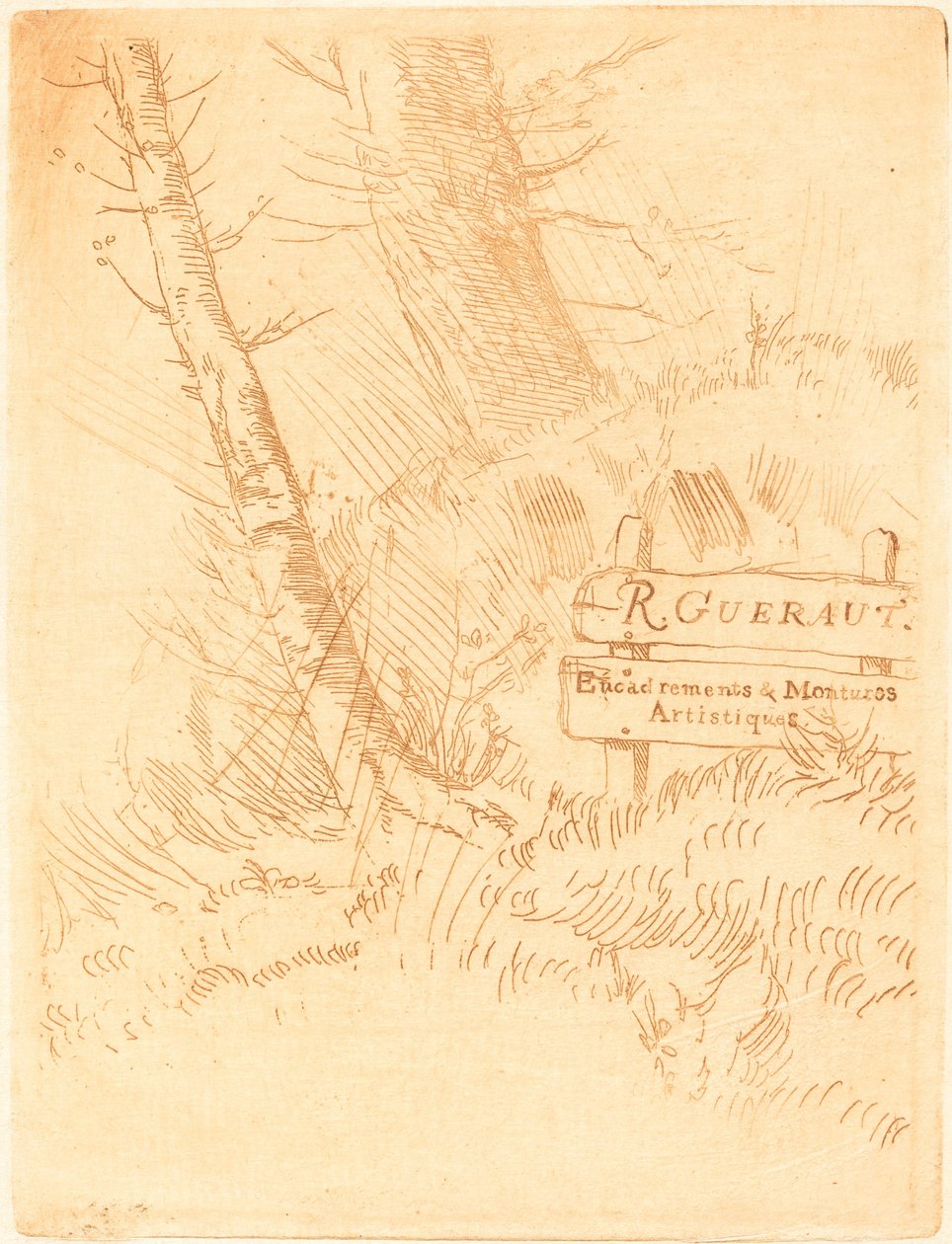 Adresse de M.R. Gueraut - Alphonse Legros