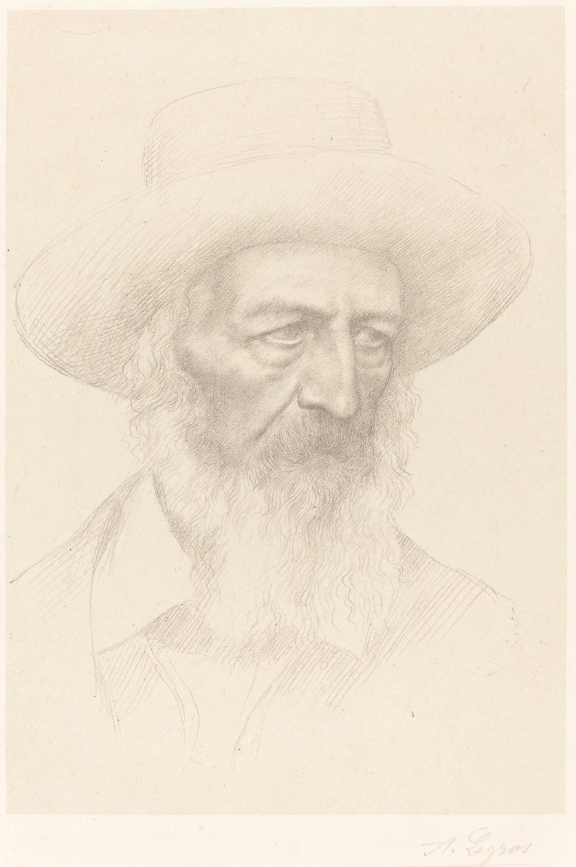 Alfred, Lord Tennyson - Alphonse Legros