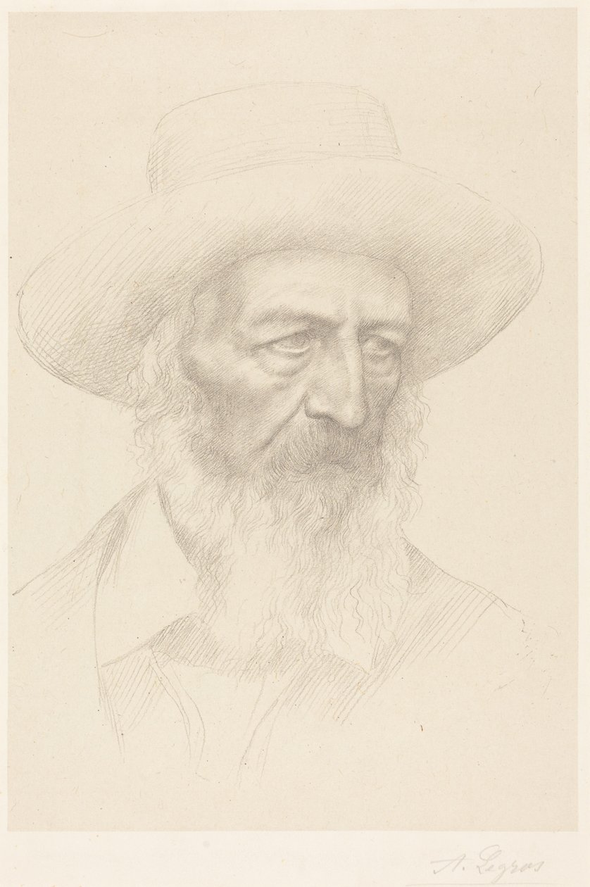 Alfred, lord Tennyson - Alphonse Legros