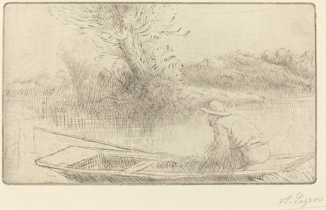 Le long de la Tamise - Alphonse Legros
