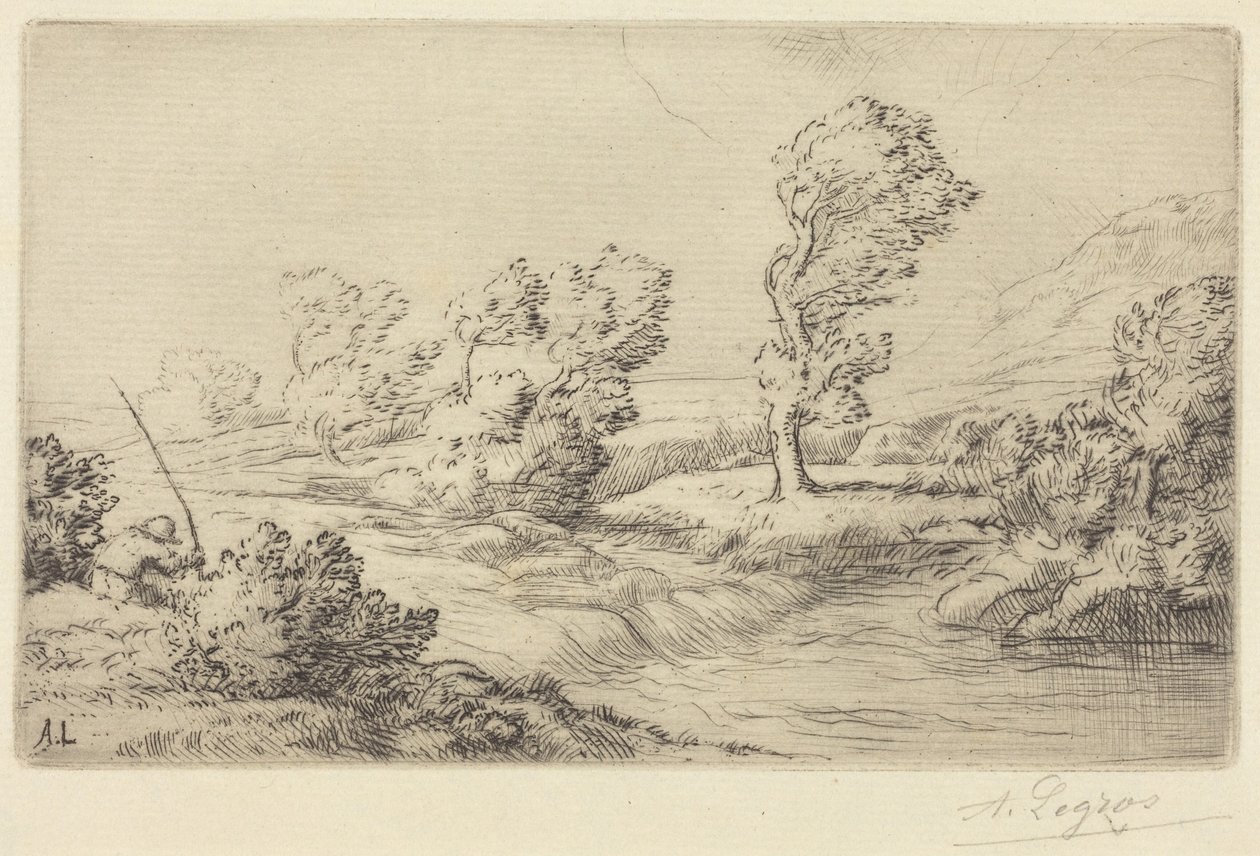 Bord de la Marne - Alphonse Legros