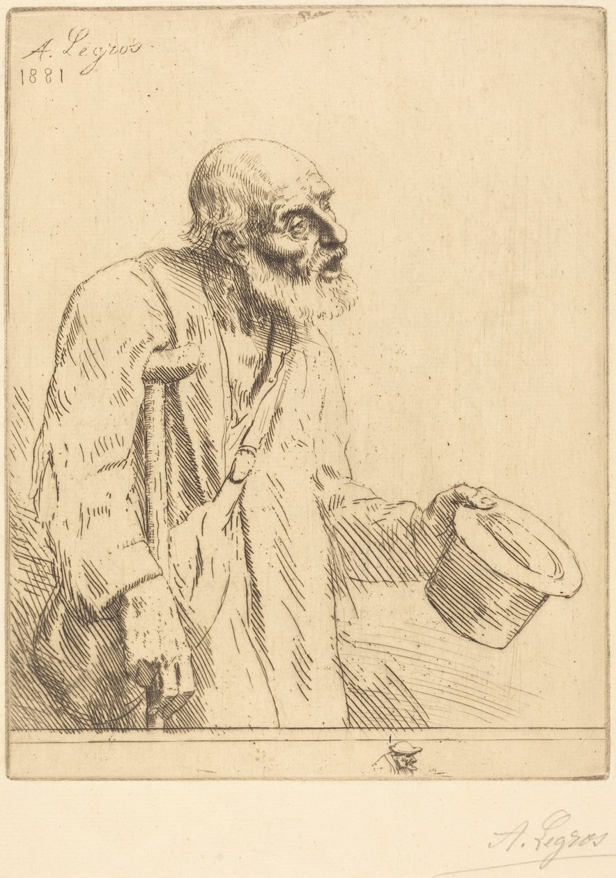 Beggar (Le mendiant) - Alphonse Legros