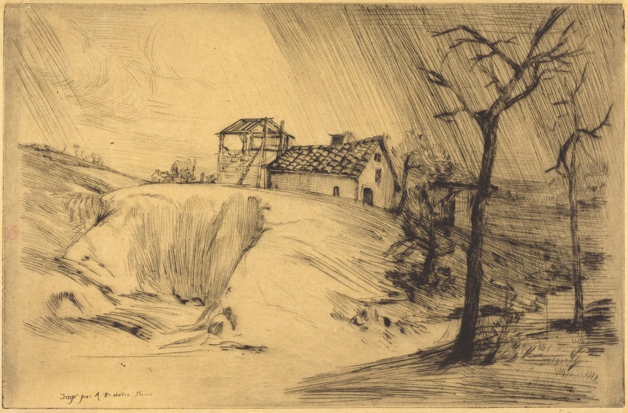 Brick-works (La Briqueterie) - Alphonse Legros