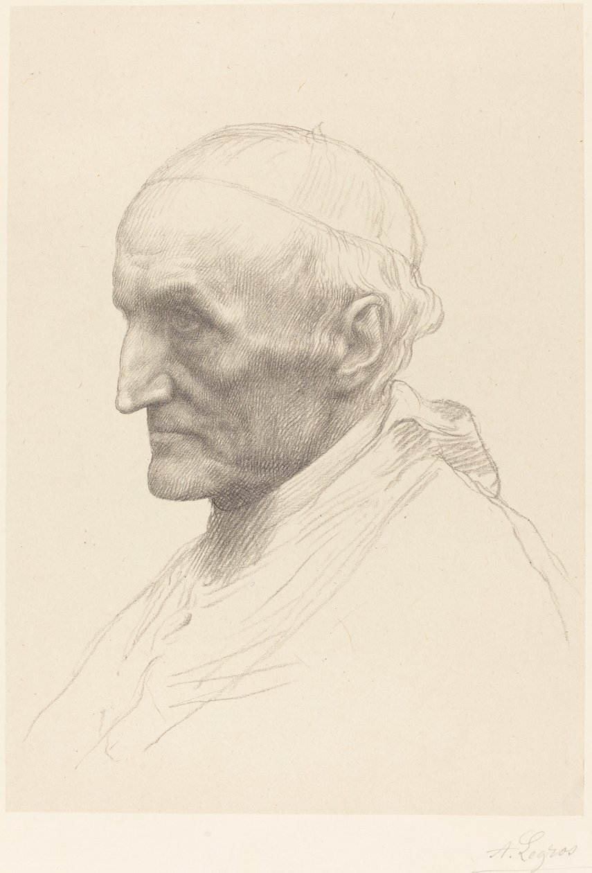 Cardinal Manning, 2ème plaque - Alphonse Legros