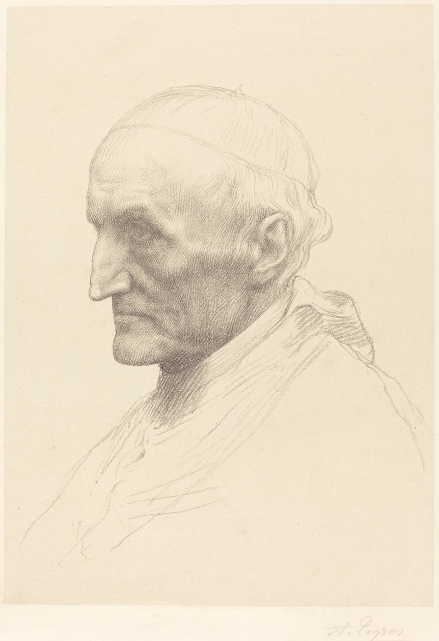 Cardinal Manning, 2ème planche - Alphonse Legros