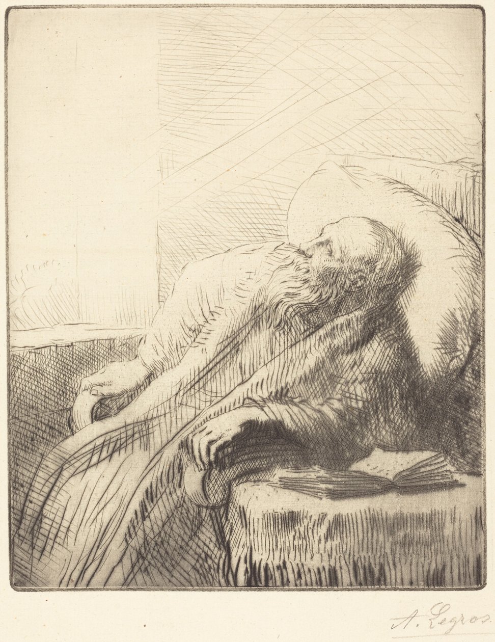 Le convalescent - Alphonse Legros