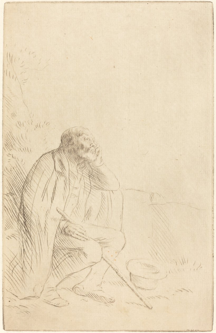 Rêverie Le rêveur - Alphonse Legros