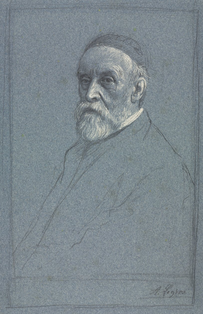 George Frederick Watts, R.A., c. 1877-1878 - Alphonse Legros
