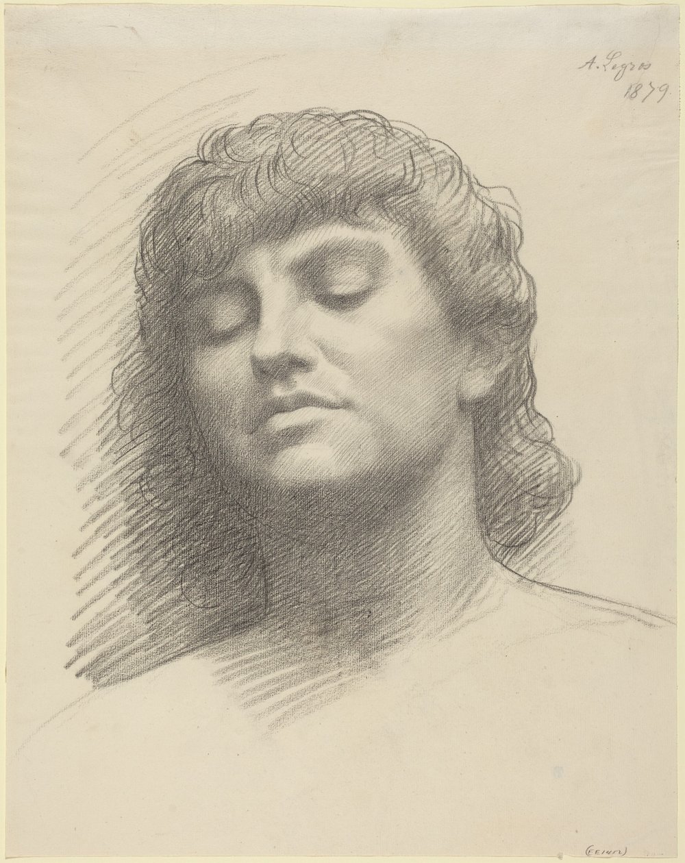 Tête - Alphonse Legros
