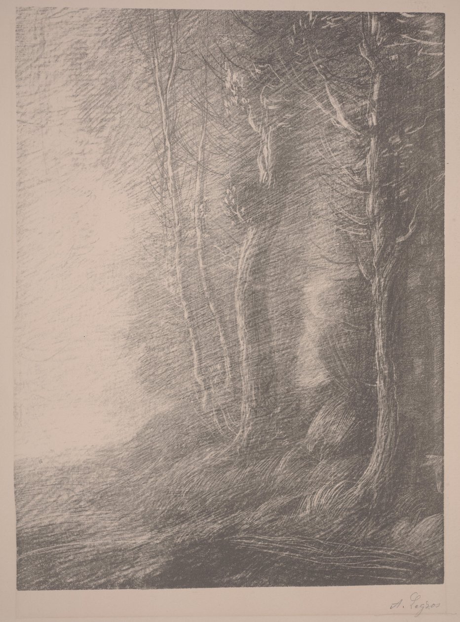 Paysage - Alphonse Legros