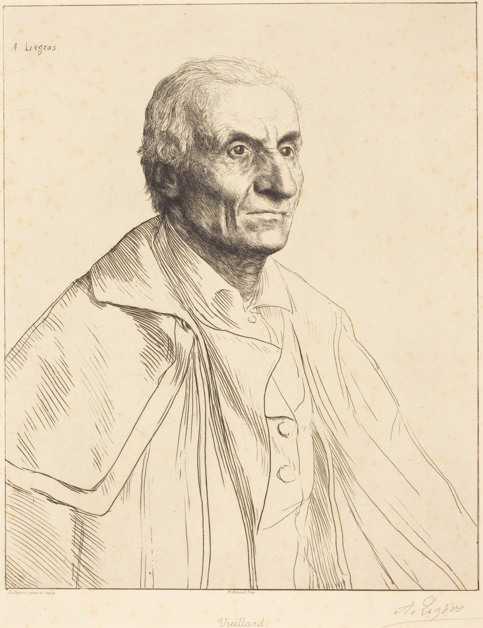 Large Spaniard (Le grand Espagnol) - Alphonse Legros