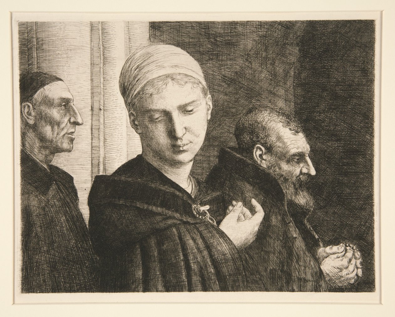 Le Baptême (Le baptême) - Alphonse Legros